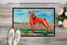 Load image into Gallery viewer, Min Pin Doormat Doormat - Large 24x36 – Indoor/Outdoor Floor Mat