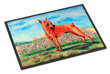 Load image into Gallery viewer, Min Pin Indoor Outdoor Mat 18x27 Doormat