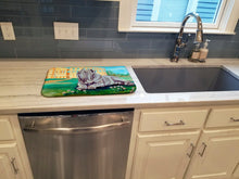 Load image into Gallery viewer, Neapolitan Mastiff Dish Drying Mat – Absorbent, Artistic Kitchen Essentials 7517DDM