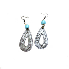 Load image into Gallery viewer, Metal Drop Earrings