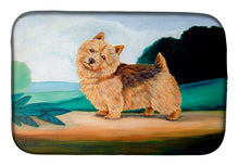 Load image into Gallery viewer, Norwich Terrier Dish Drying Mat – Absorbent, Artistic Kitchen Essentials 7519DDM