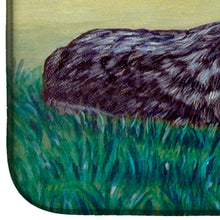 Load image into Gallery viewer, Scottish Deerhound Dish Drying Mat – Absorbent, Artistic Kitchen Essentials 7521DDM