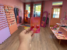 Load image into Gallery viewer, Glass Chicken Earrings