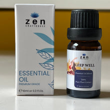 Load image into Gallery viewer, Sleep Well Crystal Aromatherapy Bracelet Set