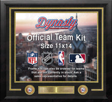 Load image into Gallery viewer, Philadelphia 76ers Throwback Custom NBA Basketball 11x14 Picture Frame Kit (Multiple Colors)