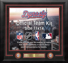 Load image into Gallery viewer, Philadelphia 76ers Throwback Custom NBA Basketball 11x14 Picture Frame Kit (Multiple Colors)