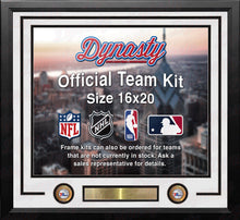 Load image into Gallery viewer, Philadelphia 76ers Throwback Custom NBA Basketball 16x20 Picture Frame Kit (Multiple Colors)