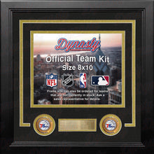 Load image into Gallery viewer, Philadelphia 76ers Throwback Custom NBA Basketball 8x10 Picture Frame Kit (Multiple Colors)