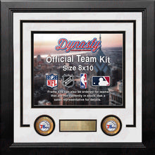 Load image into Gallery viewer, Philadelphia 76ers Throwback Custom NBA Basketball 8x10 Picture Frame Kit (Multiple Colors)