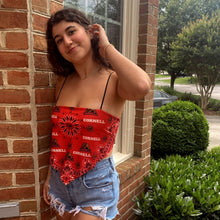 Load image into Gallery viewer, Cornell Strap Bandana Top