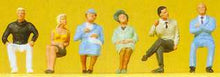 Load image into Gallery viewer, Preiser 68209 1/50 Scale Figures -- Seated Passengers pkg(6)