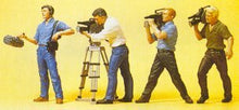 Load image into Gallery viewer, Preiser 10421 HO Scale People Working -- Film Crew
