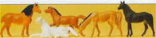 Load image into Gallery viewer, Preiser 14150 HO Scale Animals -- Horses pkg(5)