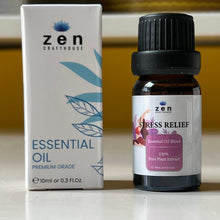 Load image into Gallery viewer, Stress Relief Crystal Aromatherapy Bracelet Set