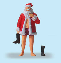 Load image into Gallery viewer, Preiser 29099 HO Scale Holiday -- Santa Claus Getting Dressed