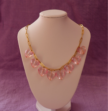 Load image into Gallery viewer, Lover Chunky Heart Statement Titanium Necklace