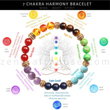 Load image into Gallery viewer, 7 Chakra Harmony Bracelet