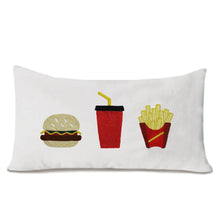 Load image into Gallery viewer, Beaded Happiest Meal Pillow Cover