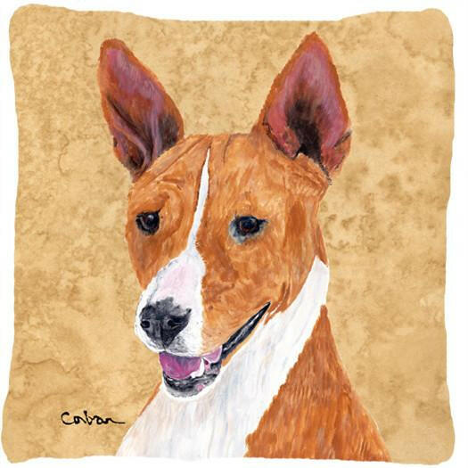 Basenji Decorative   Canvas Fabric Pillow