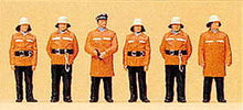Load image into Gallery viewer, Preiser 10214 HO Scale Firemen -- With Protective Clothing