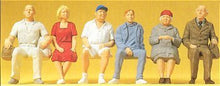 Load image into Gallery viewer, Preiser 45152 G Scale Value Series Figures -- Seated People pkg(6)