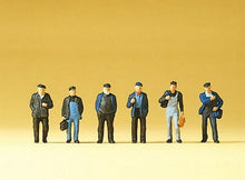 Load image into Gallery viewer, Preiser 79110 N Scale People Working -- Industrial Workers pkg(6)