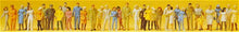 Load image into Gallery viewer, Preiser 14402 HO Scale Crowd of 36 Passers-By -- Standing &amp; Walking