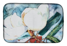 Load image into Gallery viewer, Flower - Magnolia Dish Drying Mat – Absorbent, Artistic Kitchen Essentials 8001DDM