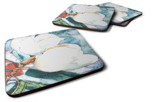 Load image into Gallery viewer, Flower - Magnolia Coasters - Set of 4 Lightweight Foam, Absorbent Drink Coasters