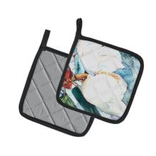 Load image into Gallery viewer, Magnolia Pot Holders - Set of 2 Decorative Kitchen Helpers | Made in the USA 8001PTHD