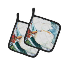 Load image into Gallery viewer, Magnolia Pot Holders - Set of 2 Decorative Kitchen Helpers | Made in the USA 8001PTHD