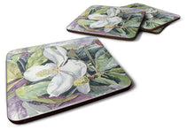 Load image into Gallery viewer, Flower - Magnolia Coasters - Set of 4 Lightweight Foam, Absorbent Drink Coasters
