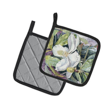 Load image into Gallery viewer, Magnolia Pot Holders - Set of 2 Decorative Kitchen Helpers | Made in the USA 8004PTHD