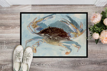 Load image into Gallery viewer, Blue Crab Doormat - 24x36 Decorative Floor Mat – Indoor/Outdoor Rug