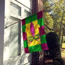 Load image into Gallery viewer, Mardi Gras  Flag Canvas House Size