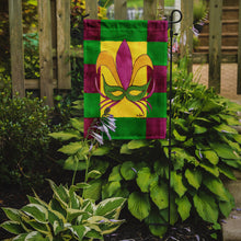 Load image into Gallery viewer, Mardi Gras Garden Flag – Decorative Outdoor Yard Flag