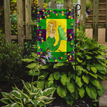 Load image into Gallery viewer, Mardi Gras Mermaid Garden Flag – Decorative Outdoor Yard Flag