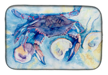 Load image into Gallery viewer, Crab   Dish Drying Mat – Absorbent, Artistic Kitchen Essentials 8042DDM
