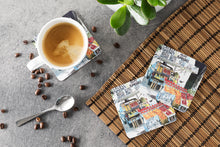 Load image into Gallery viewer, Fruit Stand Coasters - Set of 4 Lightweight Foam, Absorbent Drink Coasters