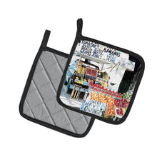 Load image into Gallery viewer, Fruit Stand Pot Holders - Set of 2 Decorative Kitchen Helpers | Made in the USA 8054PTHD