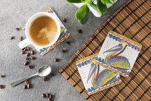 Load image into Gallery viewer, Bird - Pelican Coasters - Set of 4 Lightweight Foam, Absorbent Drink Coasters