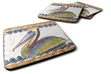 Load image into Gallery viewer, Bird - Pelican Coasters - Set of 4 Lightweight Foam, Absorbent Drink Coasters