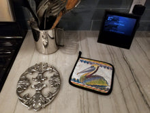 Load image into Gallery viewer, Pelican Pot Holders - Set of 2 Decorative Kitchen Helpers | Made in the USA 8057PTHD