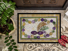Load image into Gallery viewer, Mardi Gras Beads  Doormat Doormat - Large 24x36 – Indoor/Outdoor Floor Mat