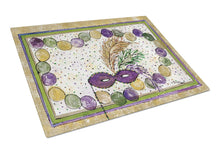 Load image into Gallery viewer, Mardi Gras  Glass Cutting Boards – Durable, Decorative Kitchen Art Large