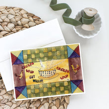 Load image into Gallery viewer, Chicken Soup Get Well Greeting Cards -  Blank Note Cards – 8-Pack of Artist-Designed Cards with Envelopes