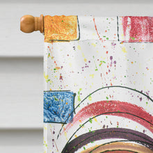 Load image into Gallery viewer, Rooster  Flag Canvas House Size