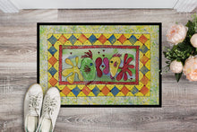Load image into Gallery viewer, Fish Kissing Fish Doormat - 24x36 Decorative Floor Mat – Indoor/Outdoor Rug