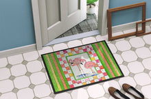 Load image into Gallery viewer, Flamingo  Doormat - 24x36 Decorative Floor Mat – Indoor/Outdoor Rug