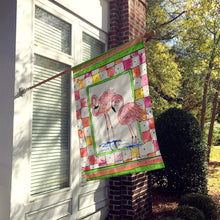 Load image into Gallery viewer, Flamingo  Flag Canvas House Size